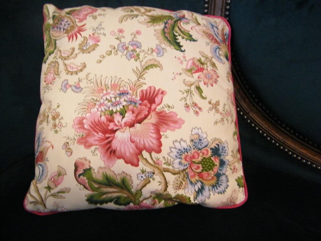 Coussin rose